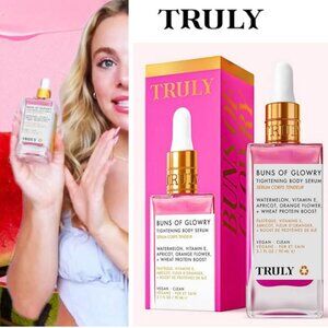 TRULY Beauty Buns of Glowry Glow & Tighten Serum New in Box
